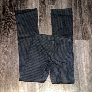 UNIF “KIRA” PINSTRIPE FLARE PANTS